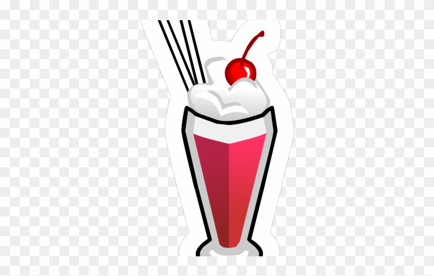 Milkshake Clipart Red - Milkshake Clipart Transparent - Png Download