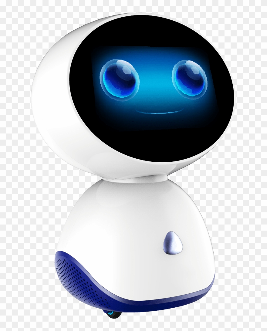 Genie Robot's Side Look - Circle Clipart