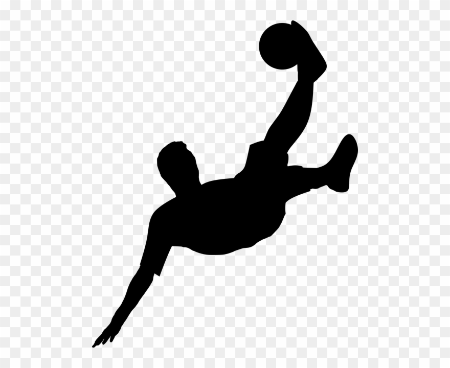 Free Image On Pixabay - Silhouette Calcio Clipart