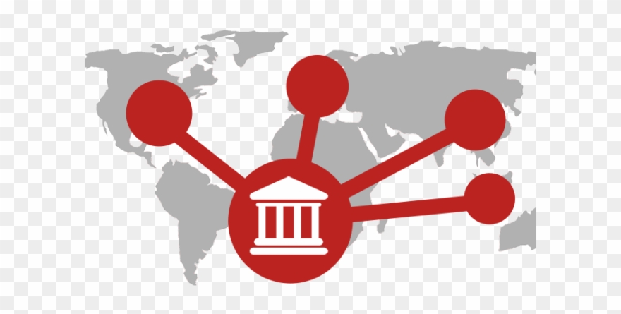 Analyst Clipart Data Entry Operator - Silhouette World Map Outline - Png Download