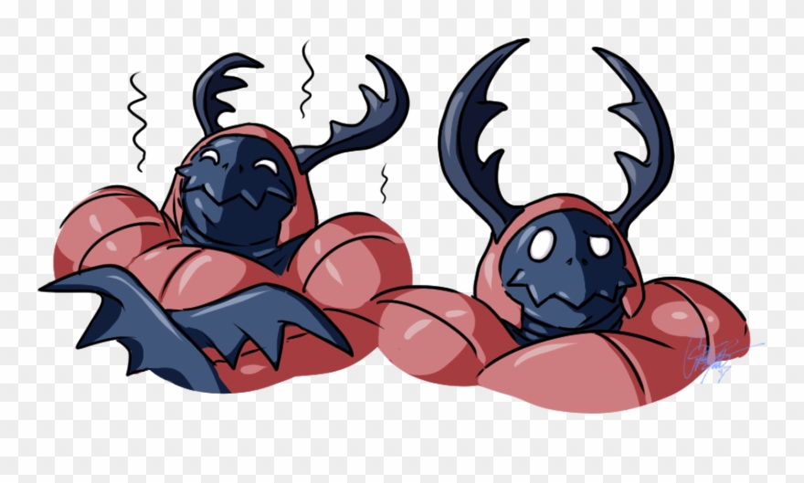 Just Some Silly Hollow Knight Doodling, Because I'm - Cartoon Clipart