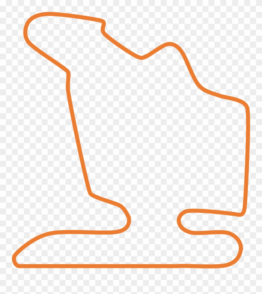 Hungaroring Track Map Clipart