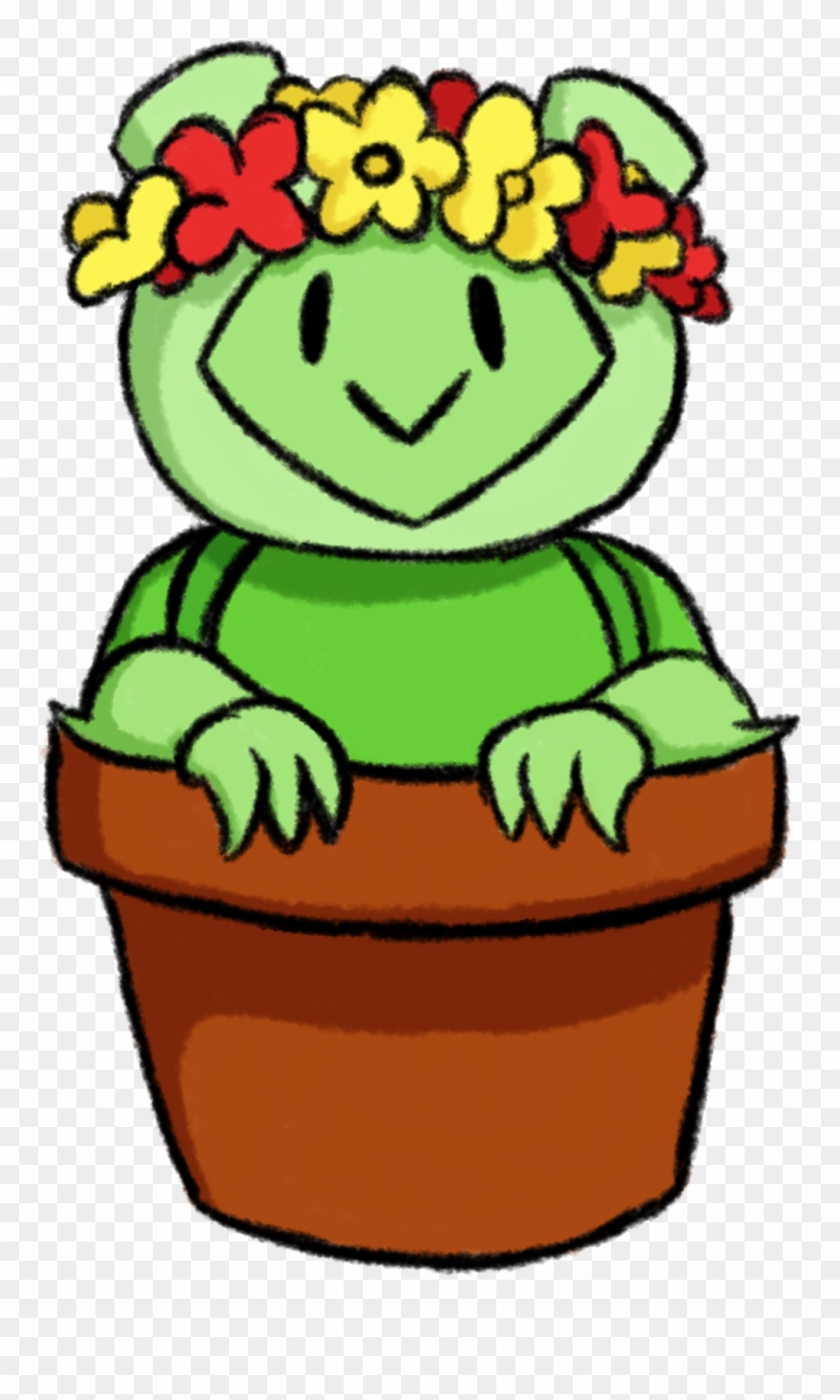 Plant Pot Fern Clipart