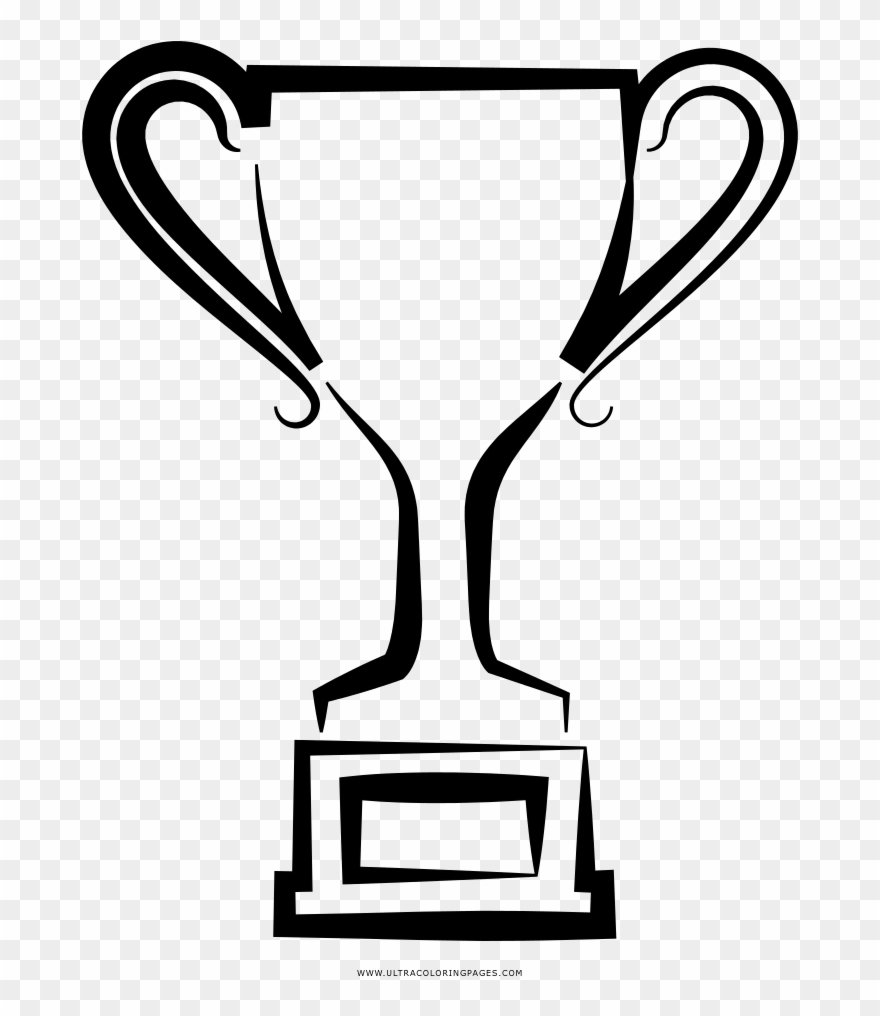 Increíble Super Bowl Trofeo Para Colorear Inspiración - Trofeo Dibujo Png Clipart