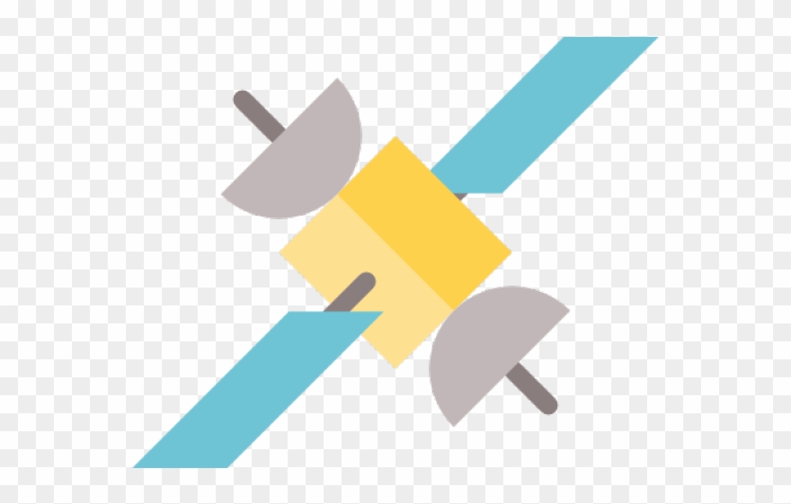 Satellite Clipart Space Technology - Transparent Satellite Dish Icon - Png Download