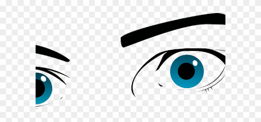 Blue Eyes Clipart Blind Eye - Neuritis Óptica En Esclerosis Múltiple - Png Download