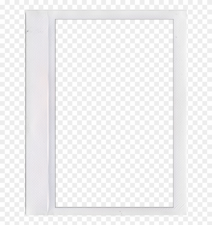 Polaroid Frame Photo Frames Border White - Wood Clipart