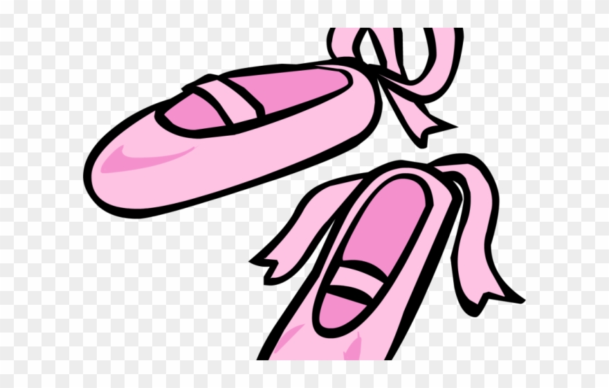 Tap Clipart Animated - Ballet Slipper Pink Clipart - Png Download
