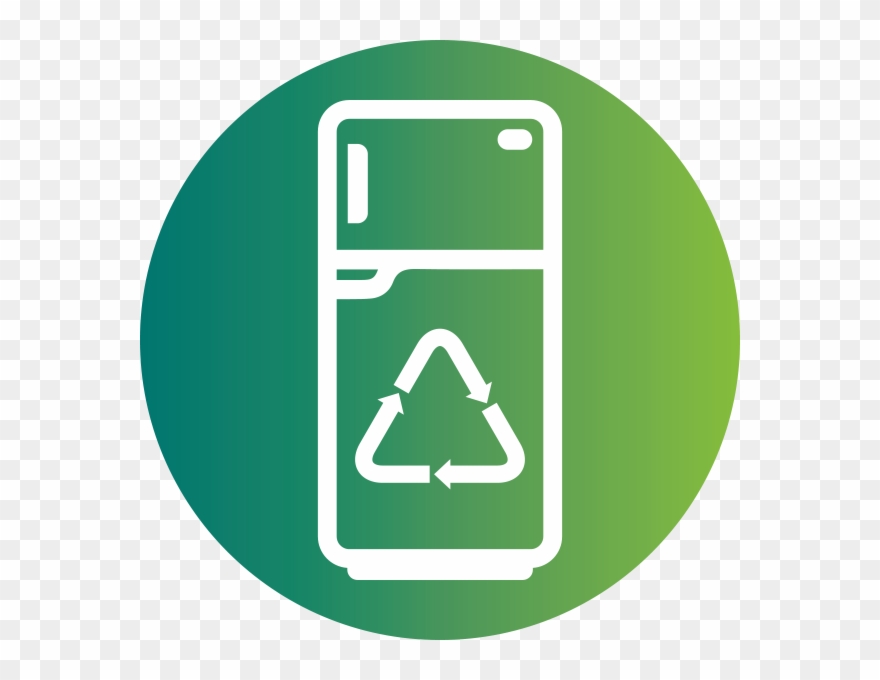 Refrigerator - Circle Clipart