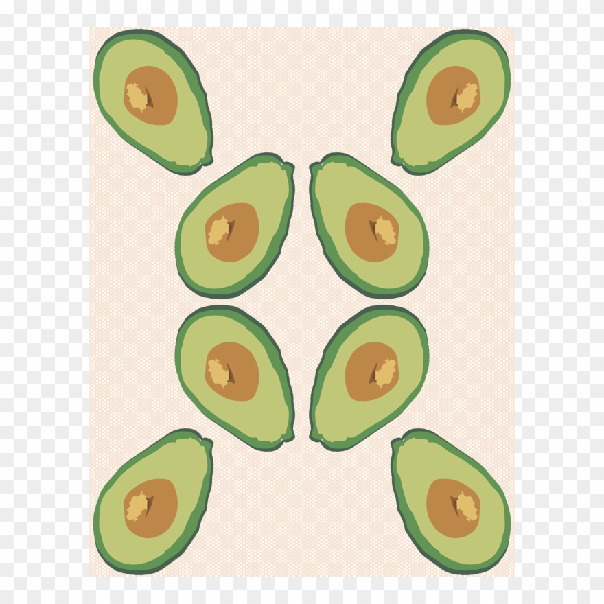 You Say Avocado, I Say Avocado - Illustration Clipart