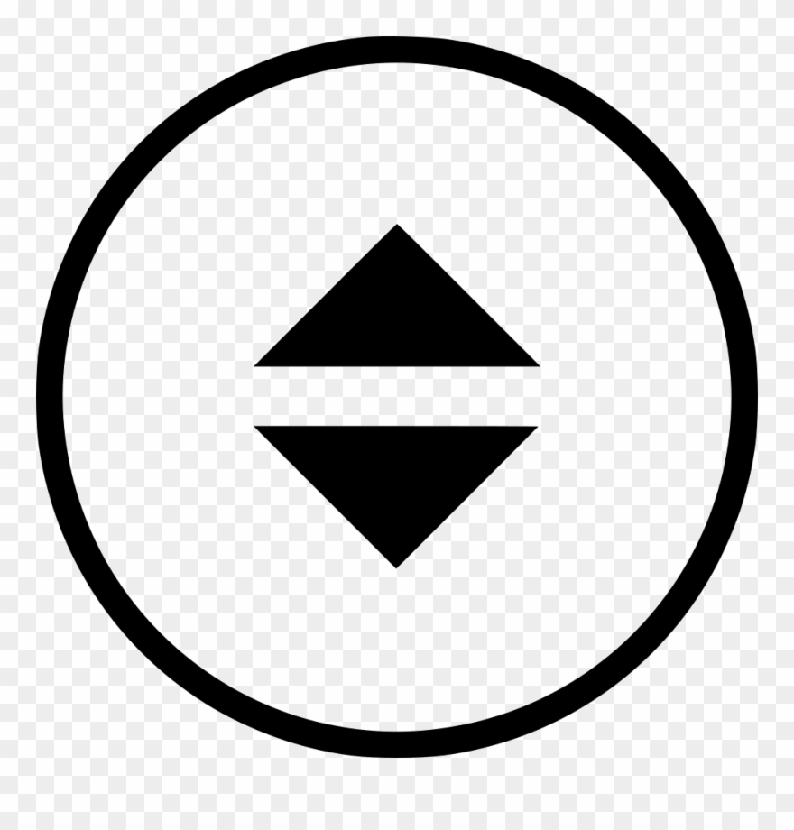 Top Down Up Bottom Arrows Navigation Comments - Telephone Icon Clipart