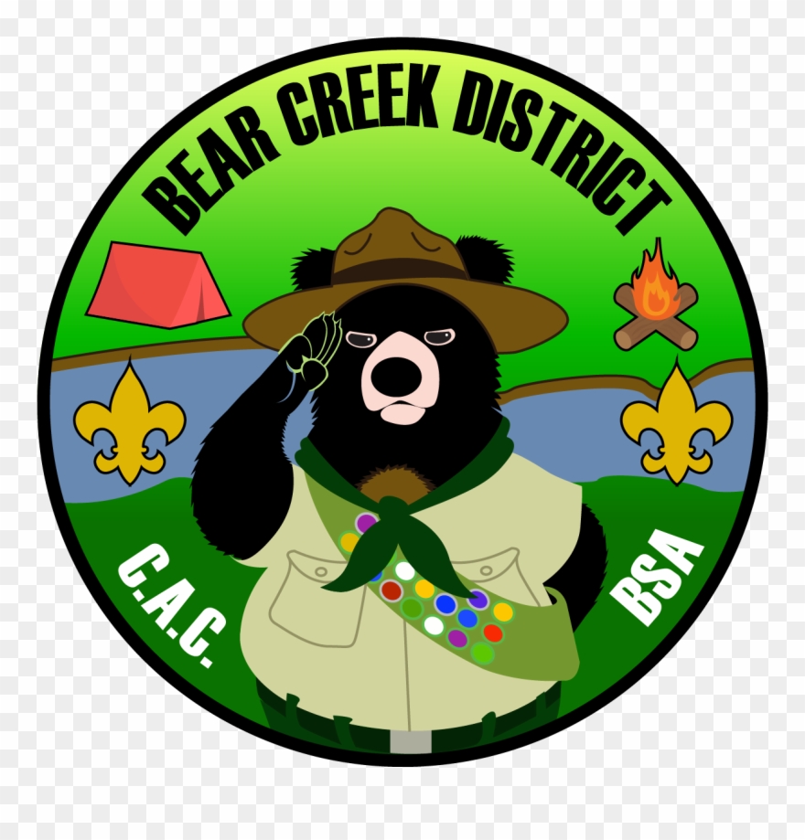 2019 Bear Creek Spring Camporee - Cartoon Clipart