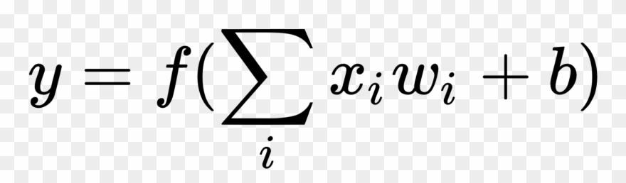 First, We Compute The Weighted Sum - Machine Learning With Swift: Artificial Intelligence Clipart