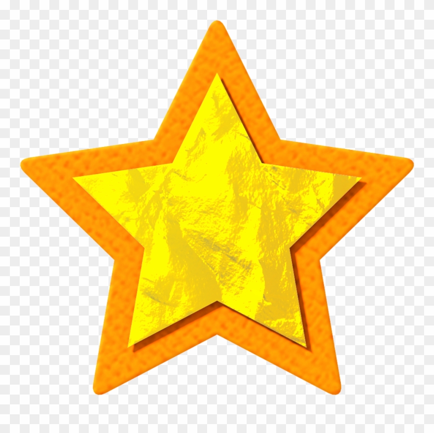 Mario Clipart Yellow Star - Gambar Logo Bintang Keren - Png Download