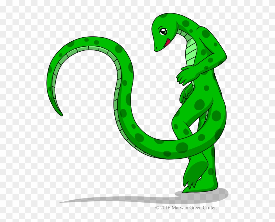 Kemromen The Lizard - Illustration Clipart