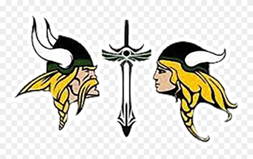 Grayling Vikings - Minnesota Vikings Logo Transparent Clipart