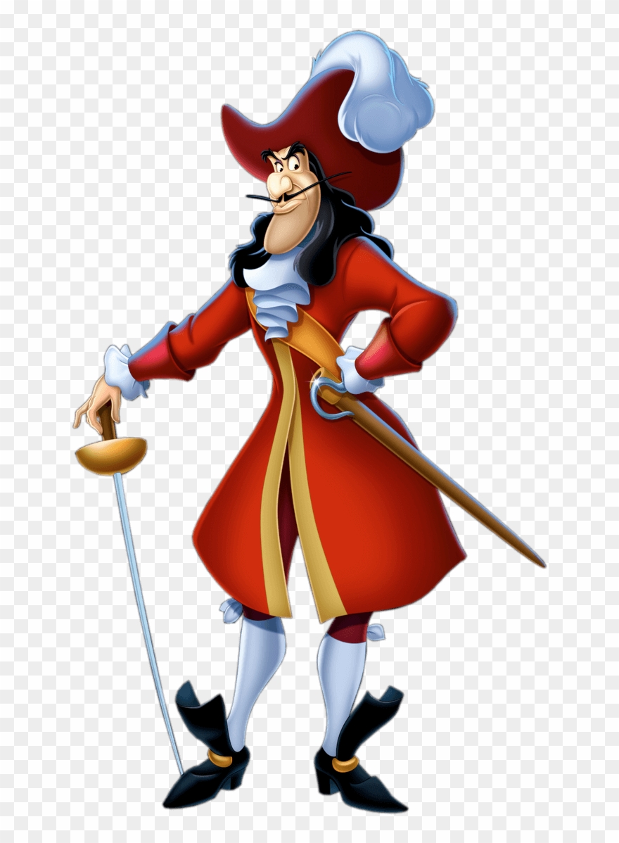 Captain Hook [peter Pan] - Captain Hook Vs Captain Hook Clipart