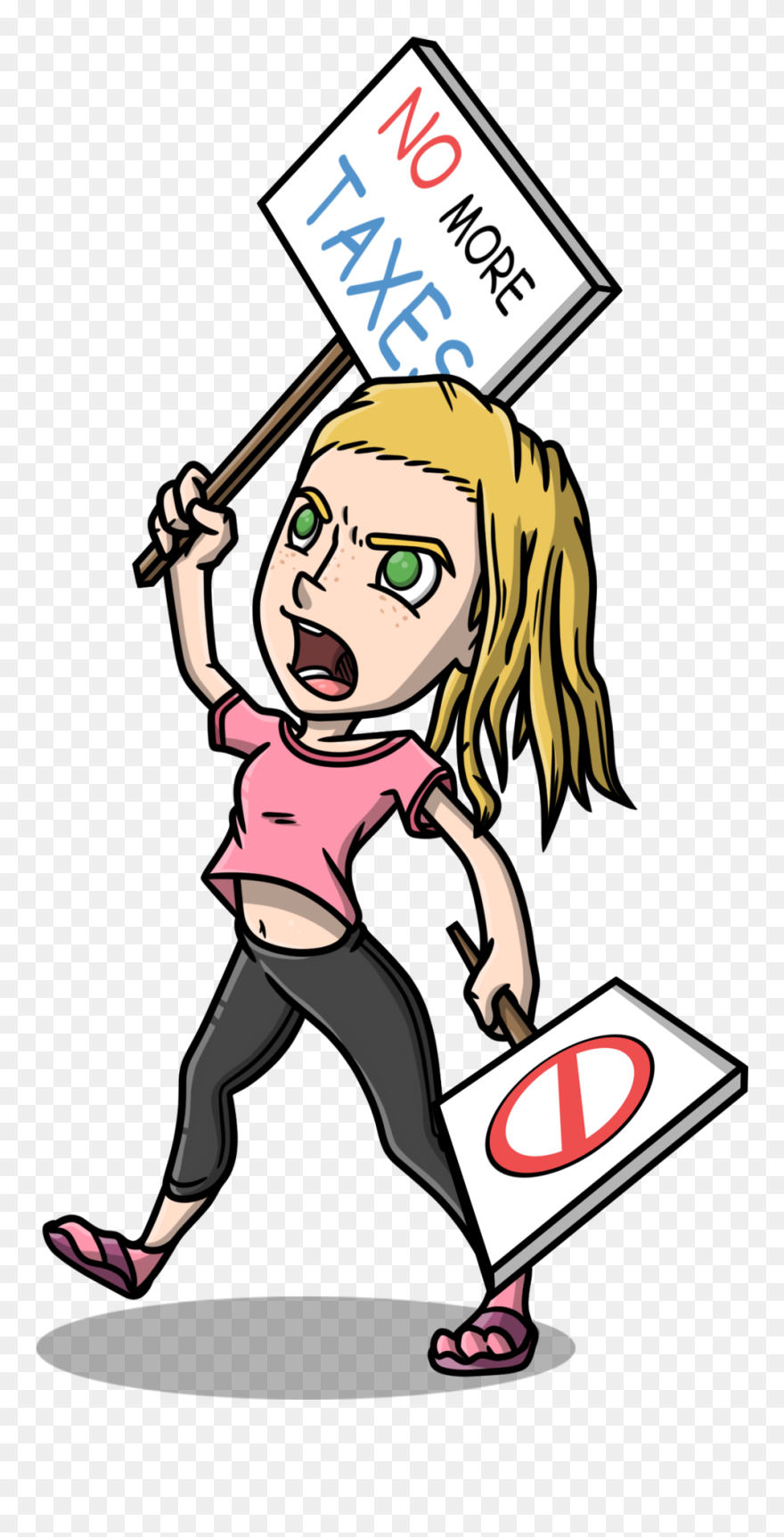 Protester Clipart