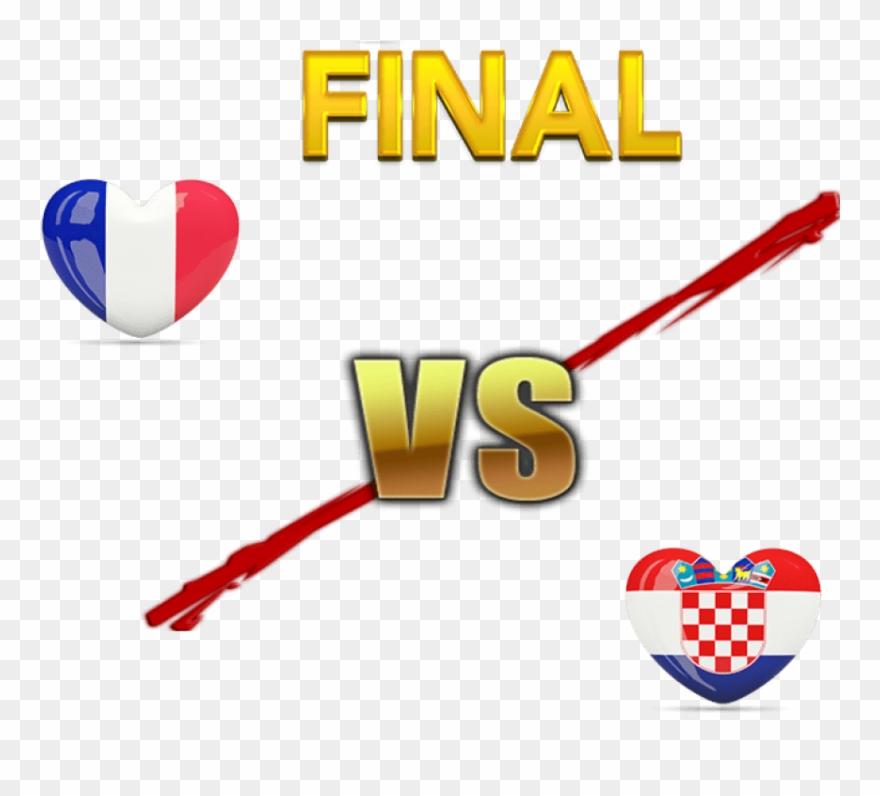 Free Png Download World Cup Final 2018 France Vs Croatia - World Cup Final 2018 France Vs Croatia Clipart