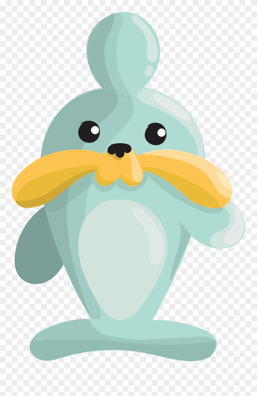 Seal-008 - Cartoon Clipart