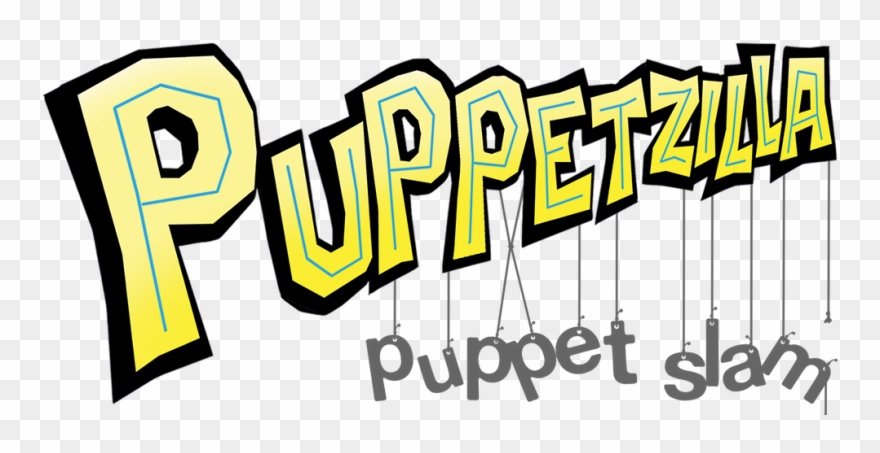 Puppetzilla Puppet Slam Is The La Guild's Puppet Slam - Illustration Clipart