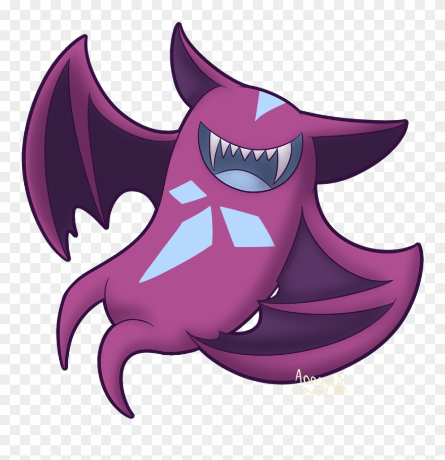 And Lastly, We Got A Unique Zubat Oc Named Kamette - Cartoon Clipart