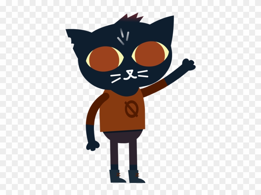 Night In The Woods Transparent Images Png - Might In The Woods Mae Clipart