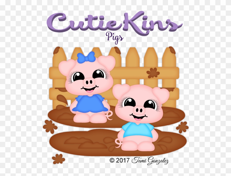Cutiekins-pigs Clipart