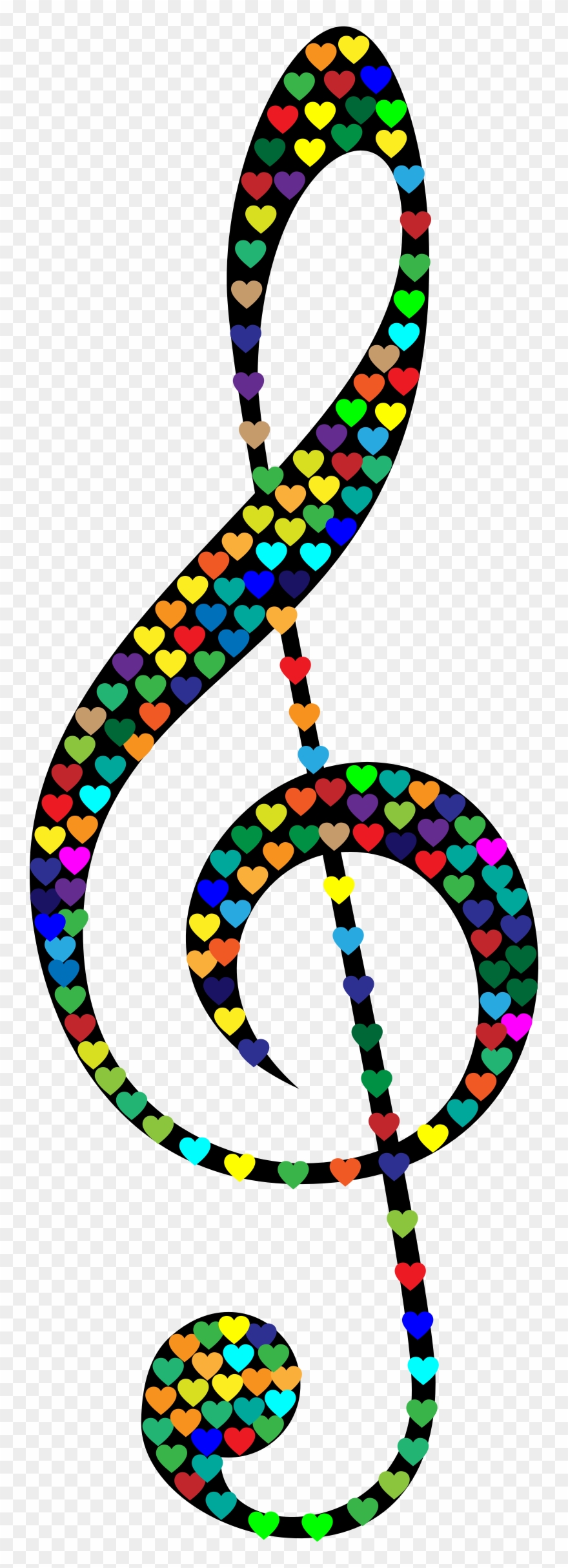 Big Image - Treble Clef Clipart