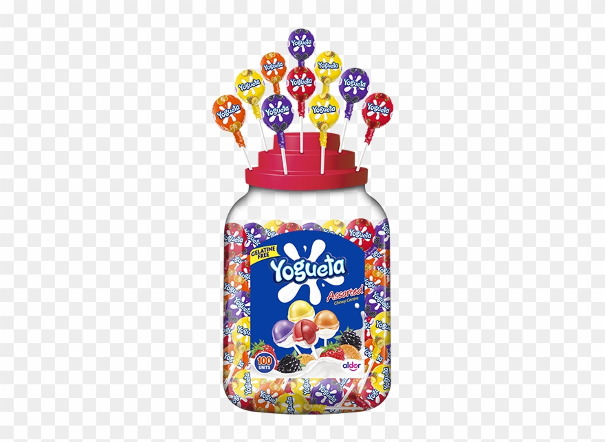 Yogueta Assorted 6 X 100 Clipart