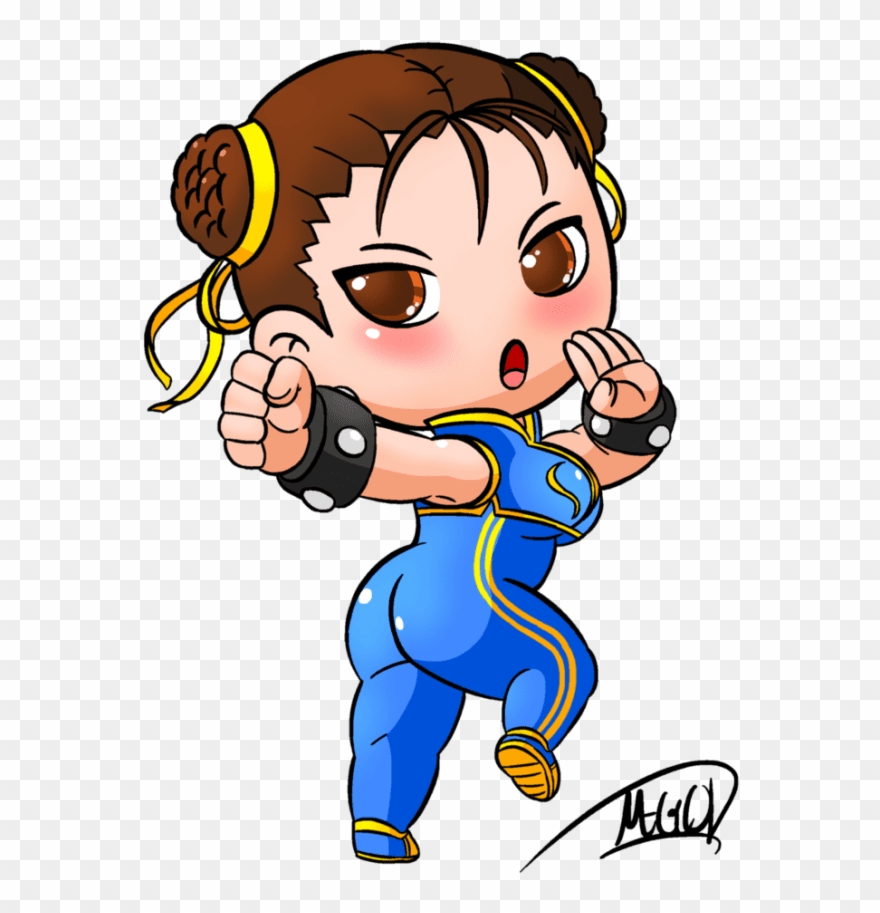 Chibi Chun Li Clipart