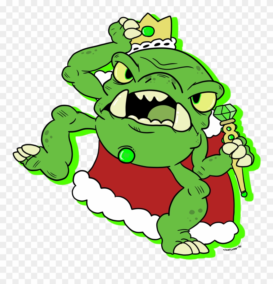 The Shamrock King By Farflungbearsuit The Shamrock - Cartoon Clipart