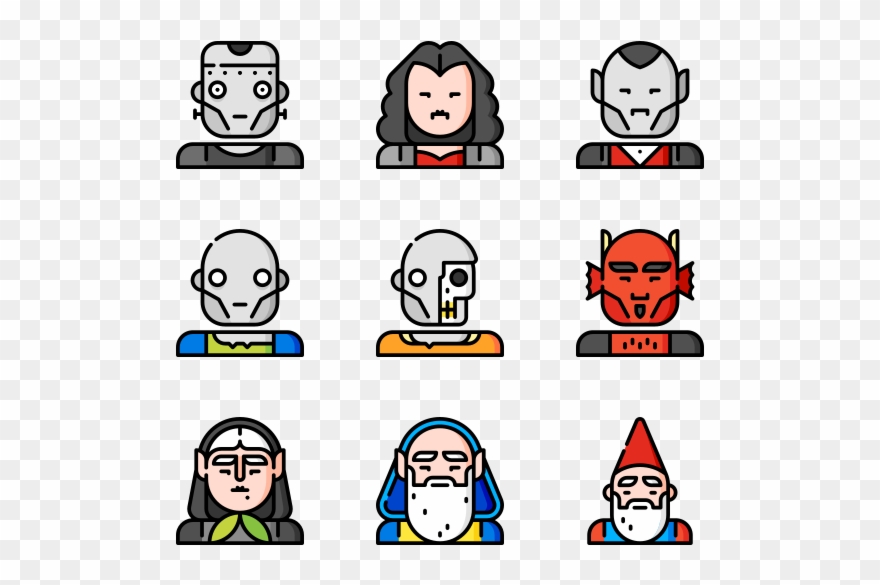 Fantastic Characters Clipart