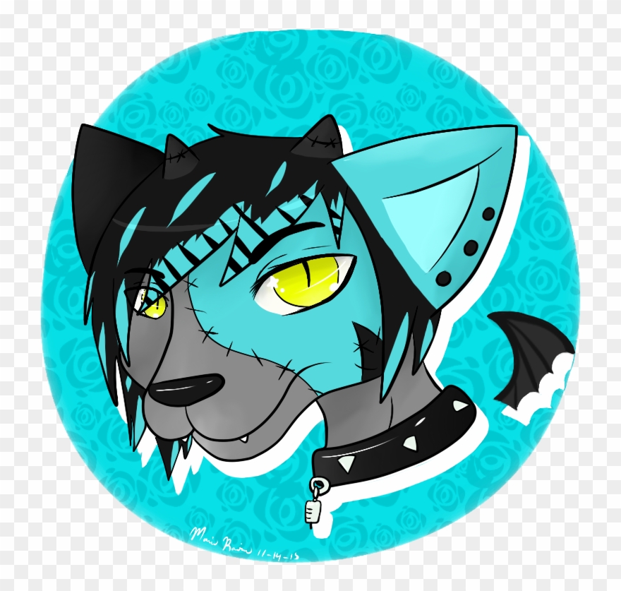 Blue Thorns - Cartoon Clipart