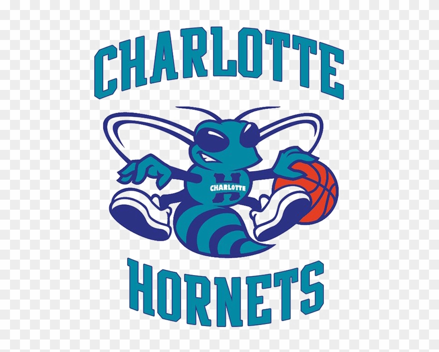Charlotte Hornets Png File - Charlotte Hornets Logo 90's Clipart