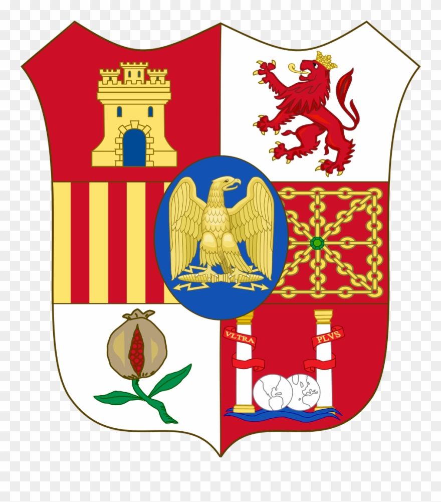 Arms Of Joseph Bonaparte As King Of Spain - Spain Old Coat Of Arms Clipart