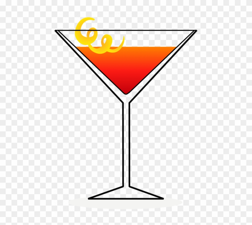 Fmk Old Pal - Martini Glass Clipart