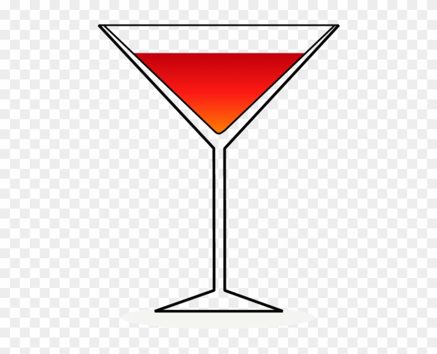Fmk Uhudler Manhattan - Martini Glass Clipart