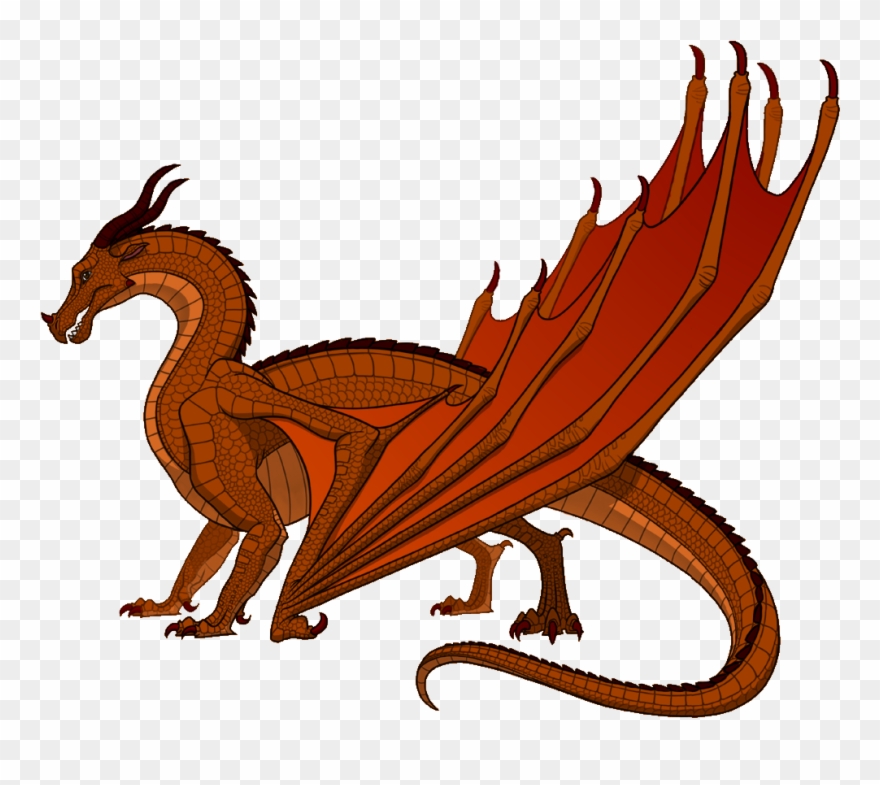 Red Tail - Wings Of Fire Skywing Clipart