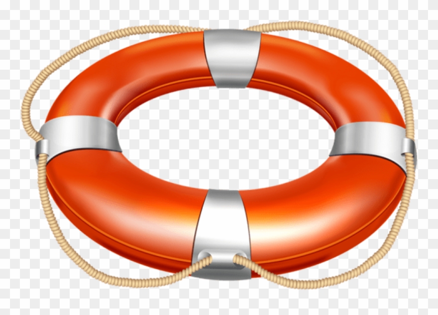 Download Transparent White Life Belt Clipart Png Photo - Lifebuoy Png