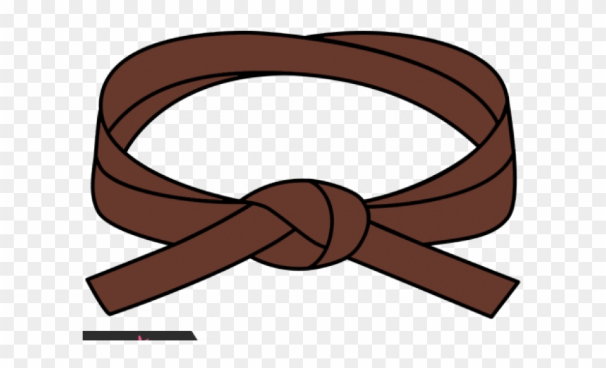 Belt Clipart Brown Belt - Illustration - Png Download