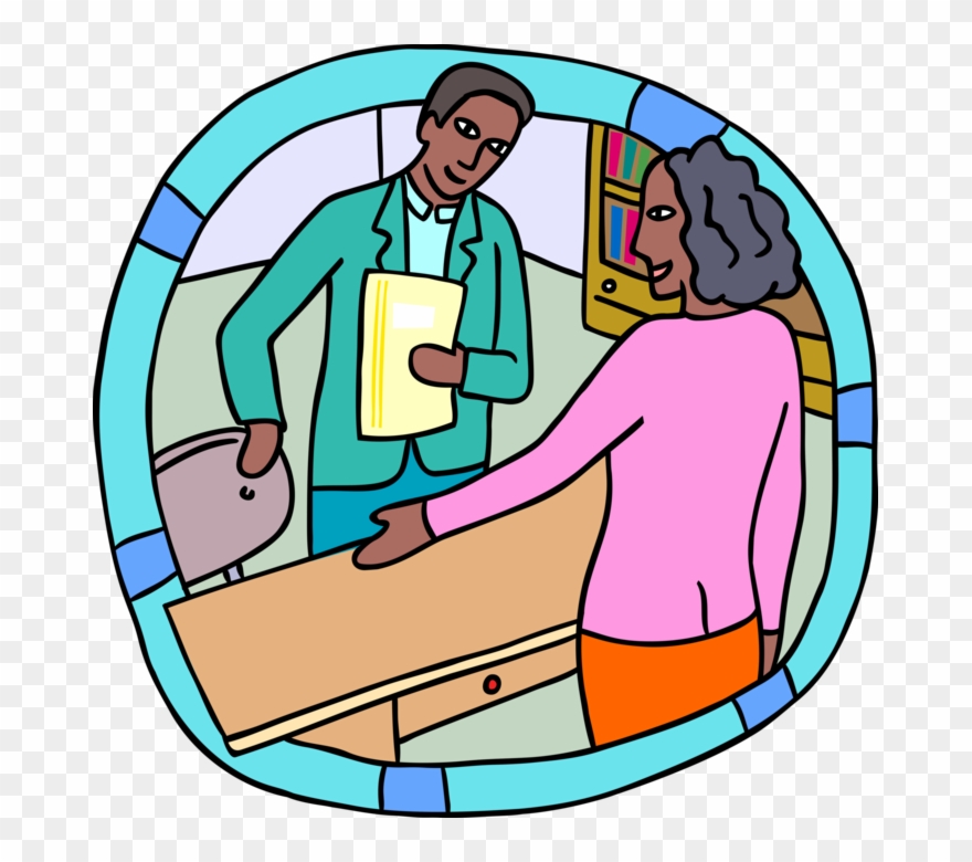 Vector Illustration Of Human Resources, Business Job - Resource Clipart