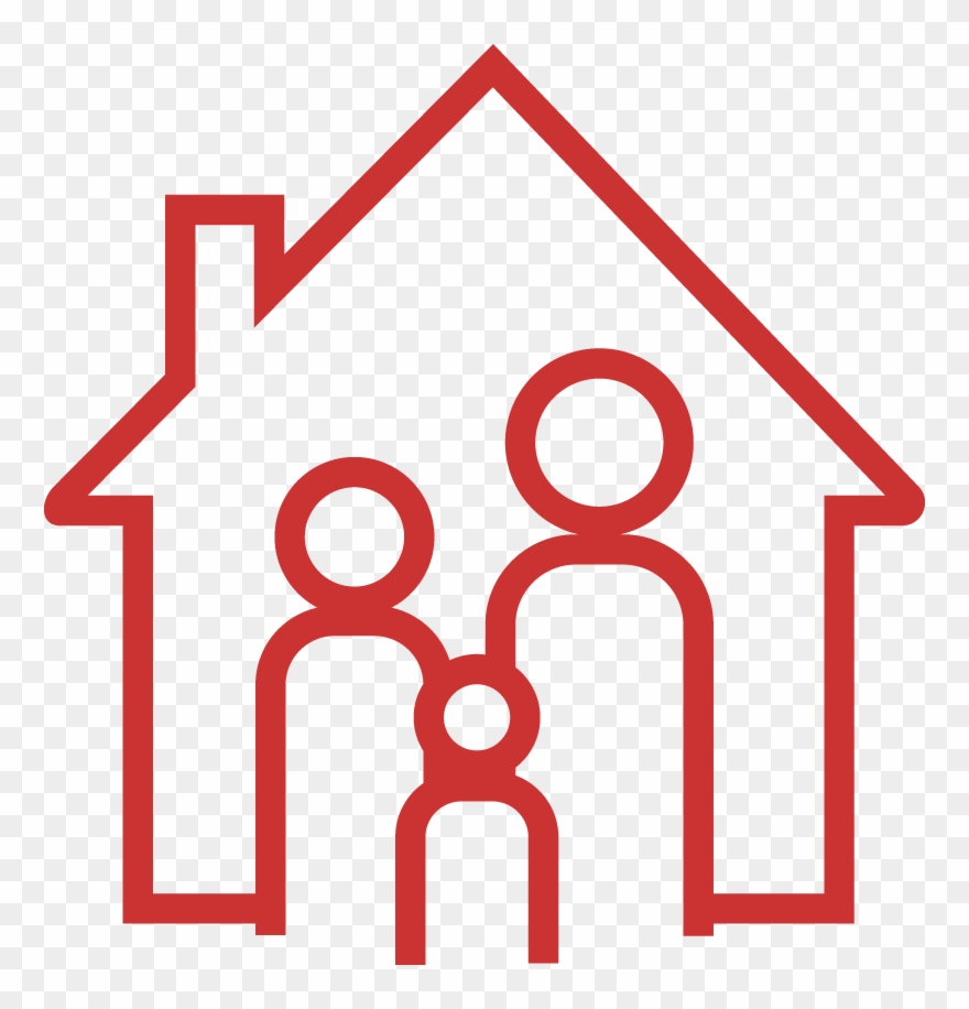 Working Families Can't Afford Higher Taxes - House With Heart Icon Png Clipart