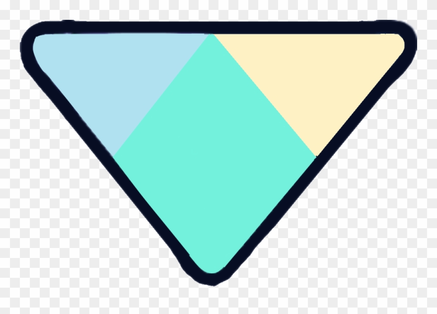 Gemstone Clipart Six - Triangle - Png Download