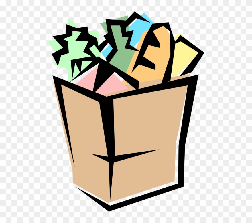 Vector Illustration Of Grocery Commodities Sold By Clipart