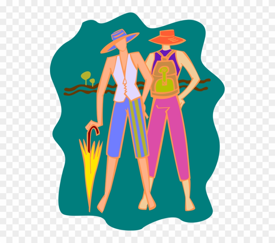559 X 700 2 - People In Summer Clothes Clipart - Png Download