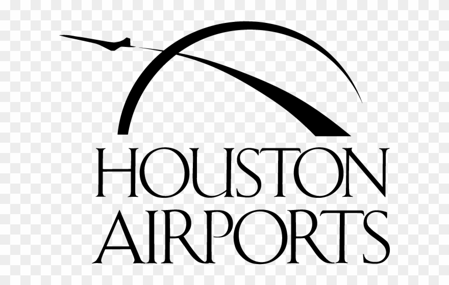Download B&w Logo - Houston Airport System Clipart
