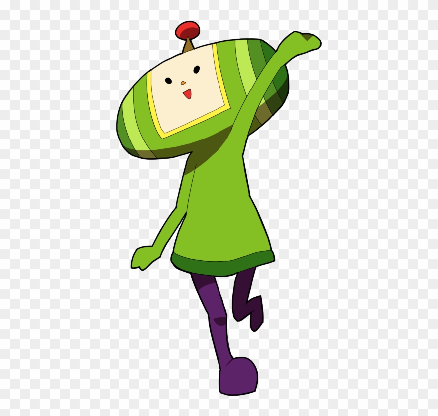 Katamari Damacy World Of Tanks Playstation 2 Green - Katamari Damacy Prince Transparent Clipart