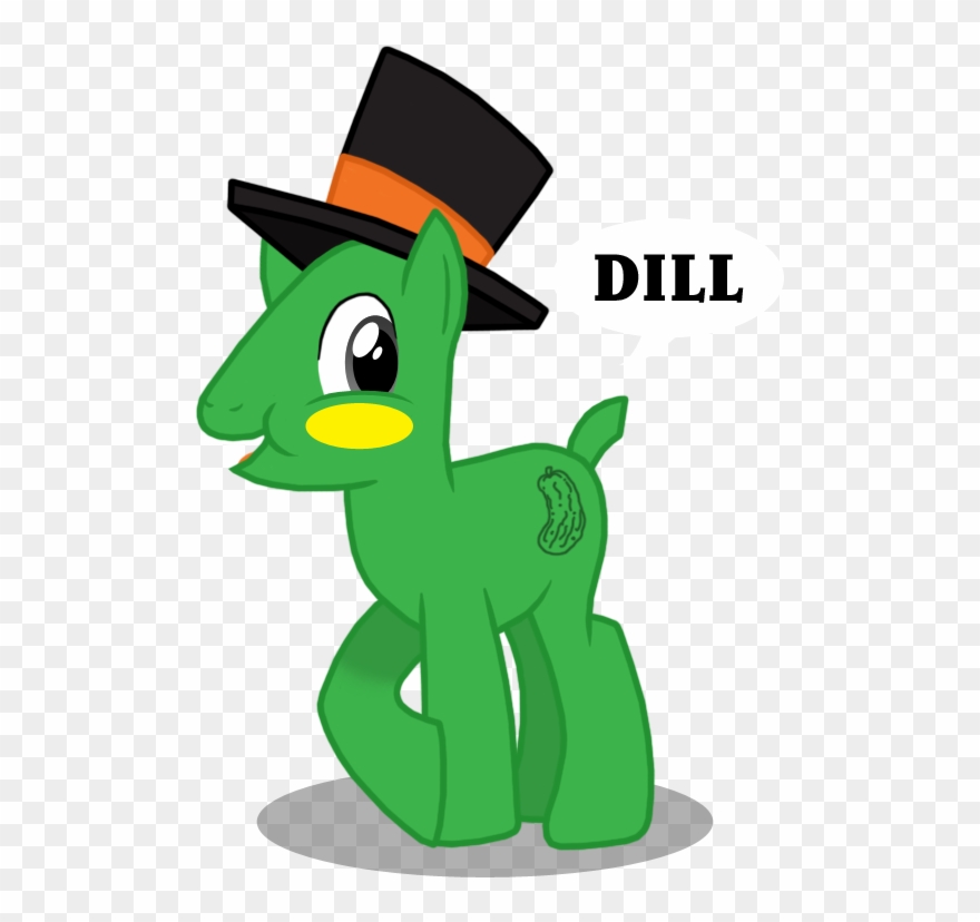 Big Papa Pickle By Thelastgherkin - Pickle Cutie Mark Clipart