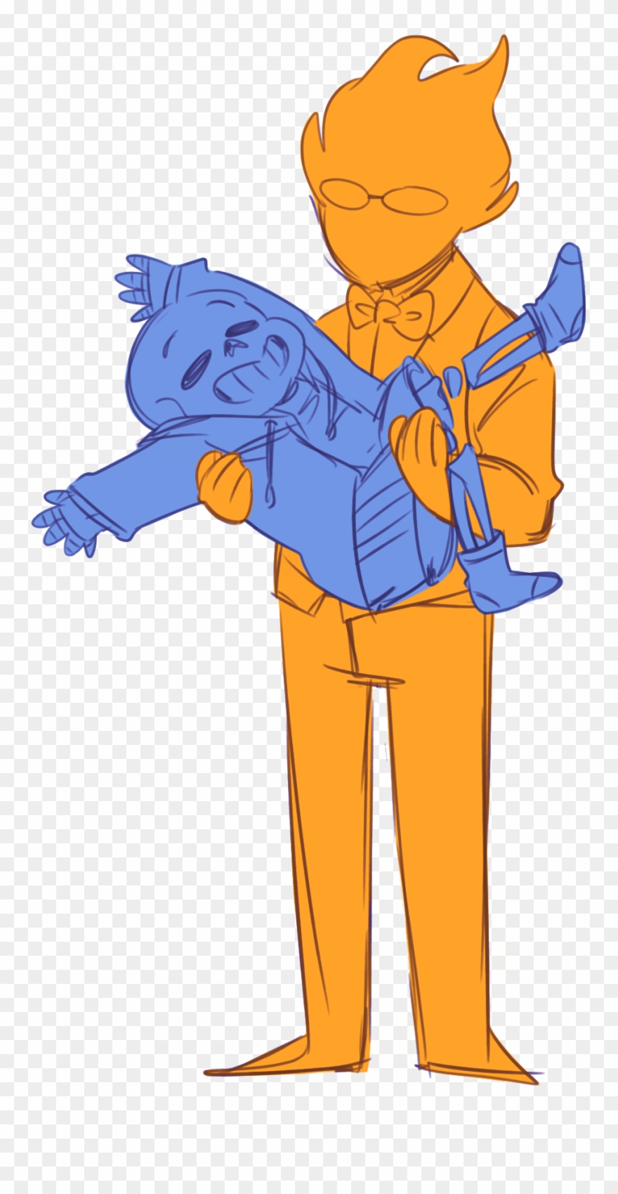 Sans What Are You Doing Youre A Cute Wiggly Guy - Cartoon Clipart